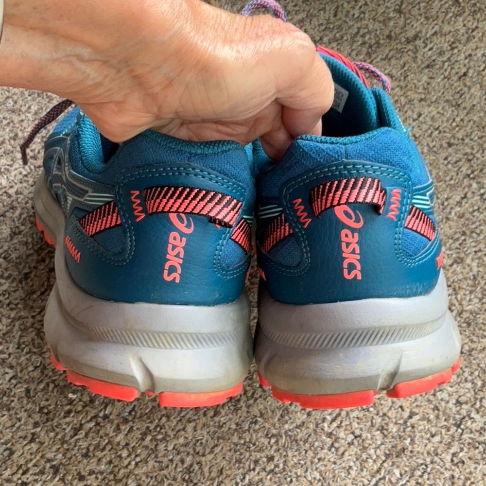 ASICS blue athletic shoes - Picture 5 of 15